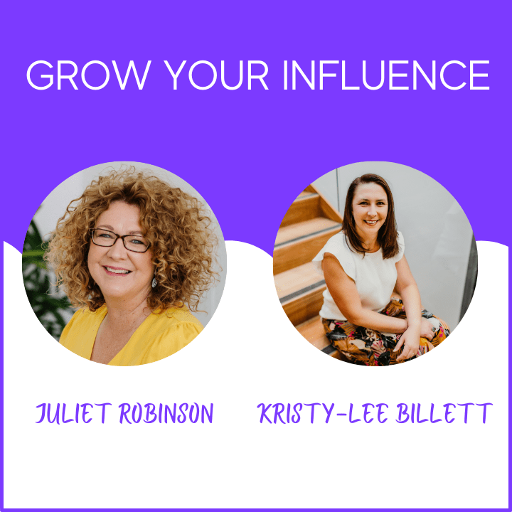 Juliet and Kristy Lee from Grow your Influence
