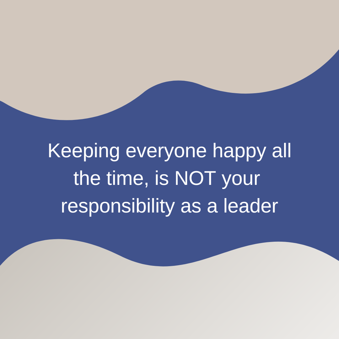 It’s NOT your responsibility